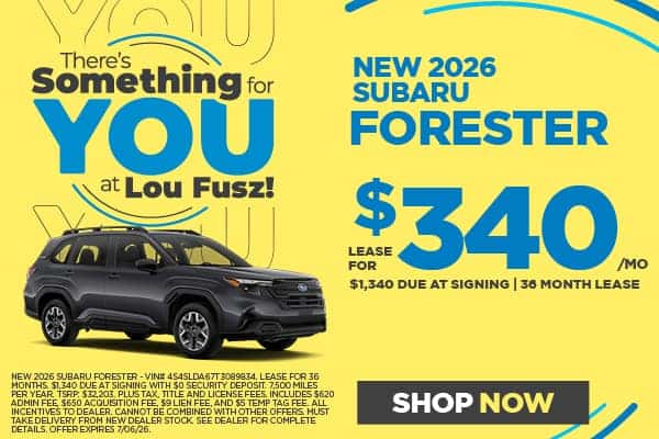 NEW 2026 SUBARU FORESTER