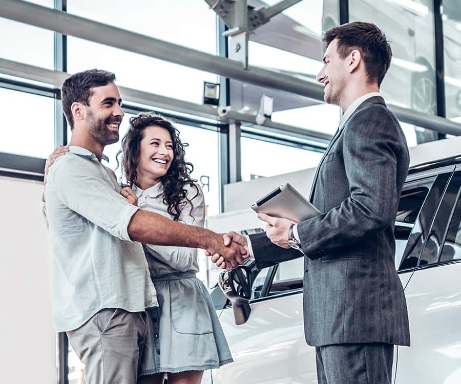 customer handshake