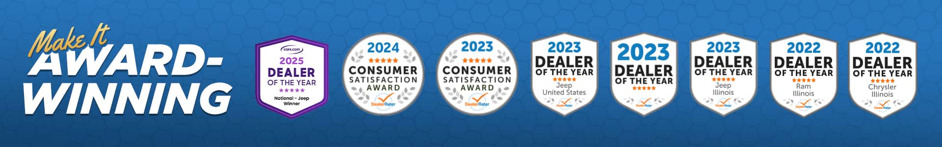 Make it award-winning