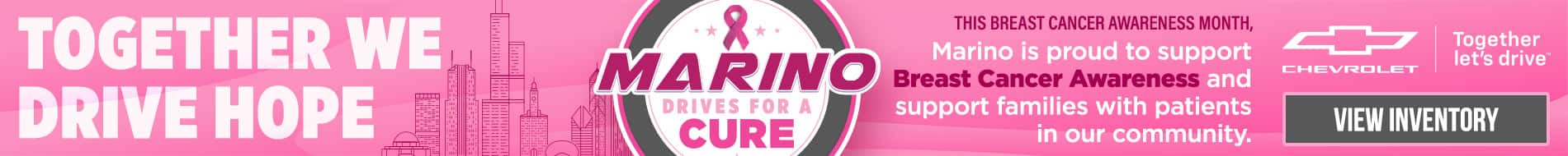 Marino is Proud to Support Breast Cancer Research