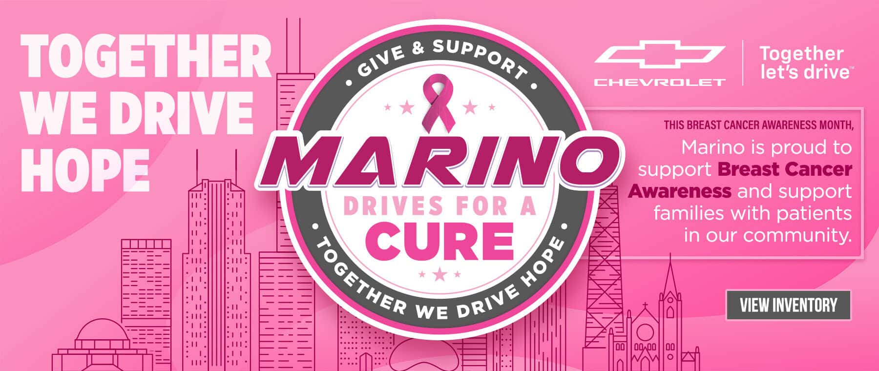 Marino is Proud to Support Breast Cancer Research