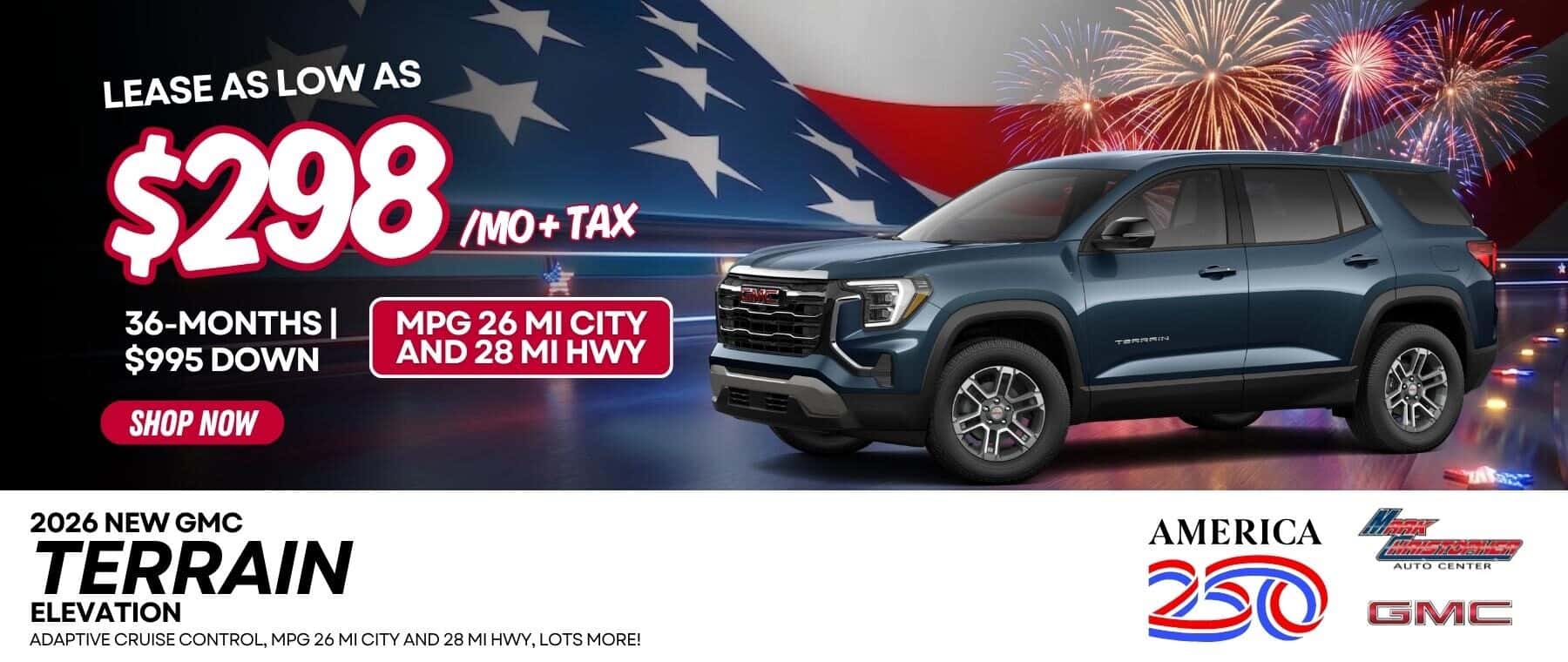 2026 NEW GMC Terrain Elevation