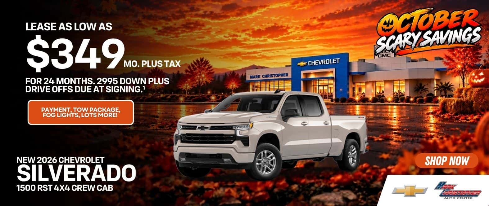 2026 Chevy New Silverado 1500 RST 4x4 Crew Cab