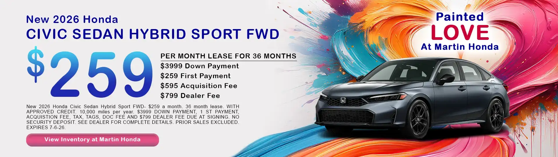 2026 Honda Civic Hybrid Sport
