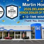 Martin Honda Dealer of the Year