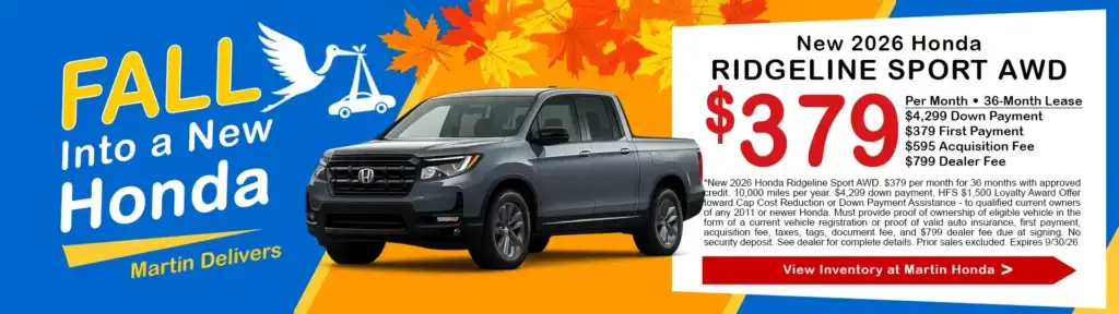 2026 Honda Ridgeline Sport