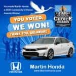 Martin Honda First State Favorite