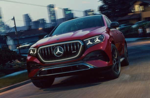 Mercedes-AMG GLE 53 Coupe Driving Down the Road