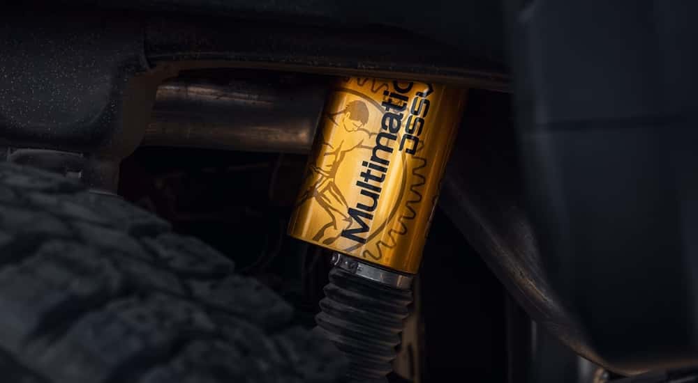 Multimatic suspension in a 2025 GMC Sierra 2500 HD