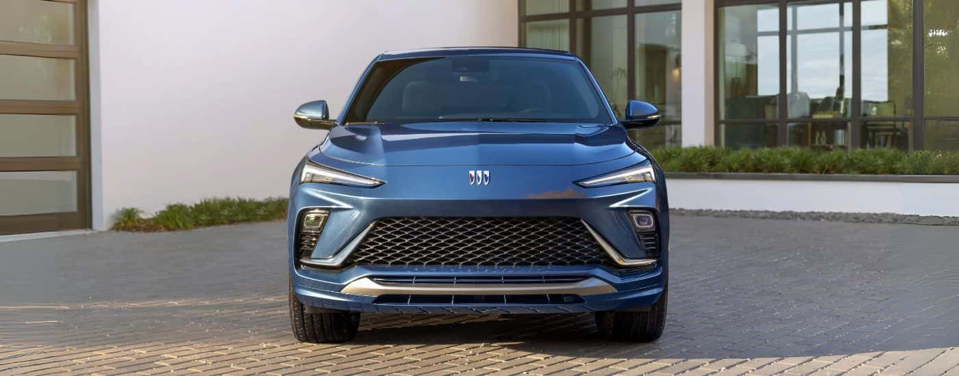 Blue 2026 Buick Envista Avenir head on