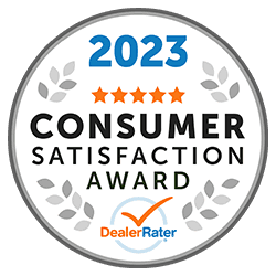 DealerRater 2023 Consumer Satisfaction Award