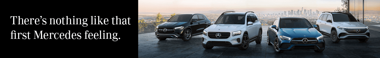 There’s nothing like that first Mercedes feeling.