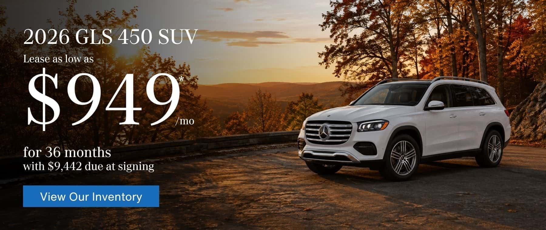 2026 GLS 450 Lease