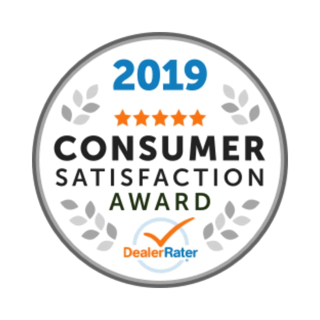 2019 DealerRater Consumer Satisfaction Award