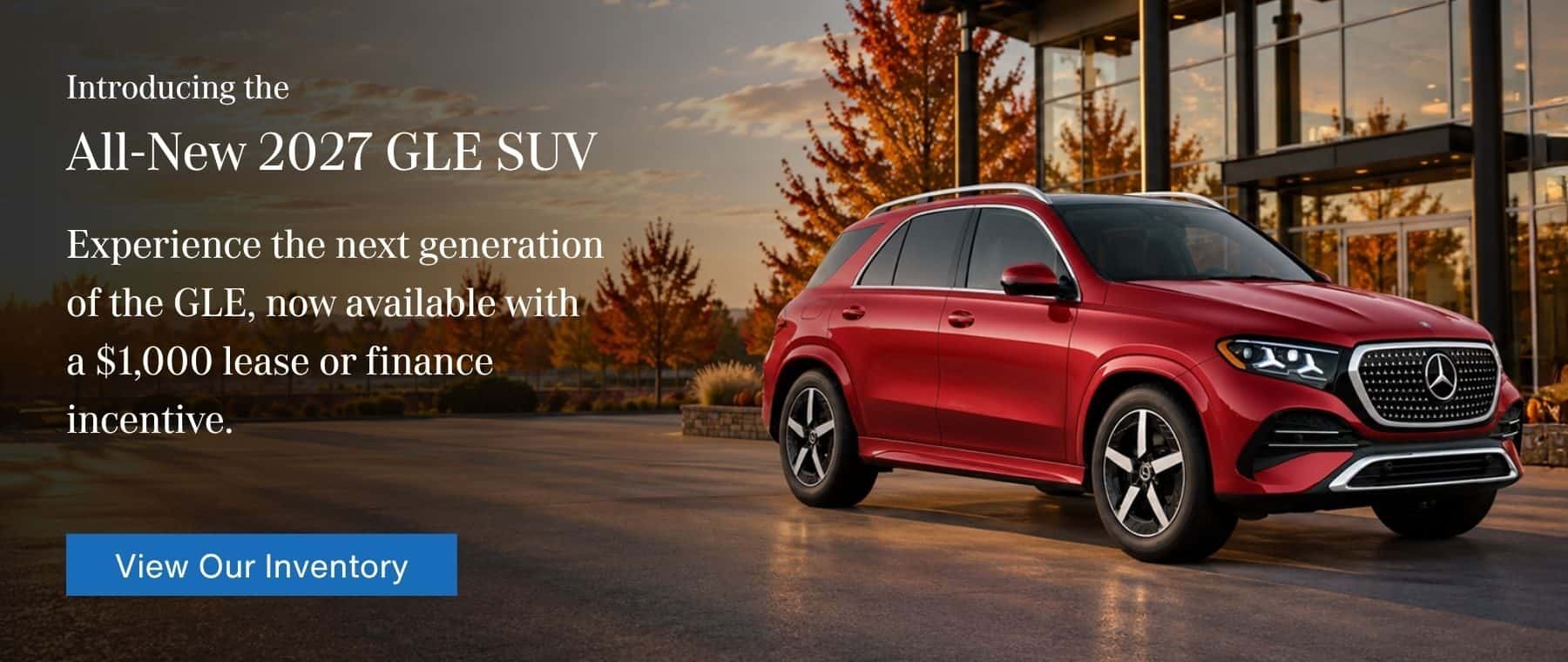 Introducing the All-New 2027 GLE SUV