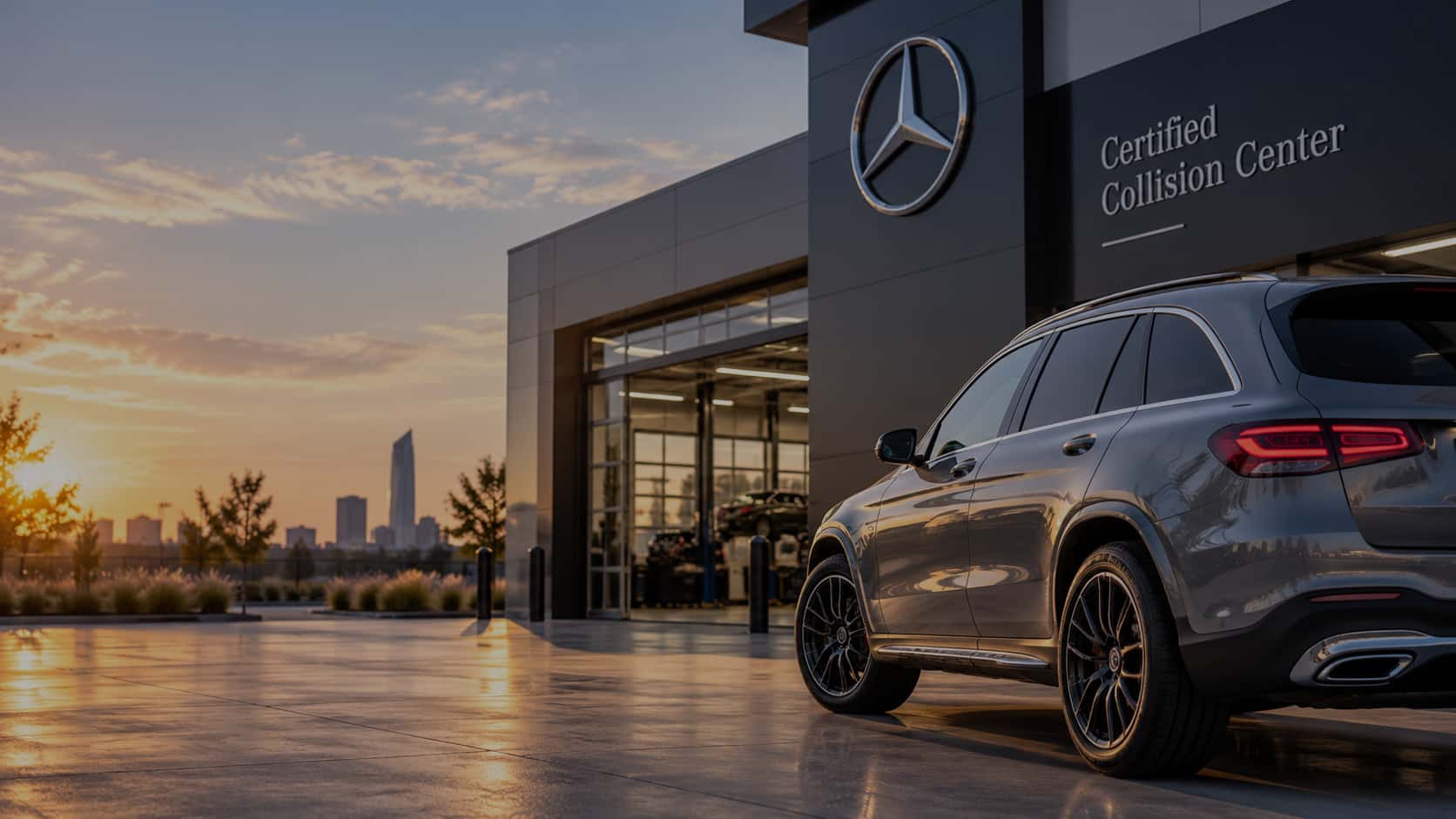 Mercedes-Benz Certified Collision Repair in Oklahoma City