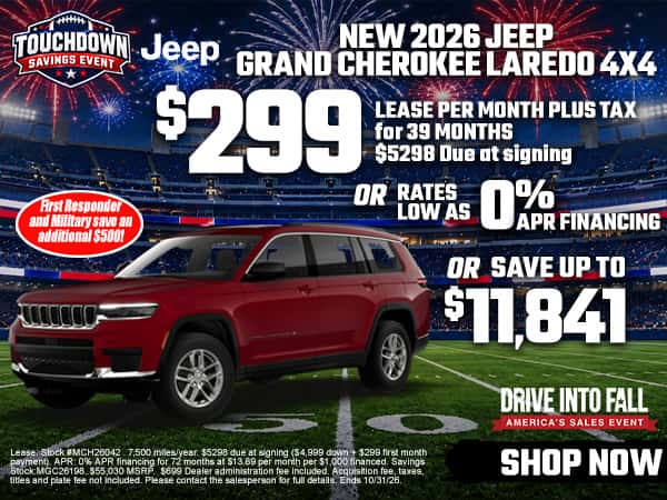 New 2026 Jeep Grand Cherokee 