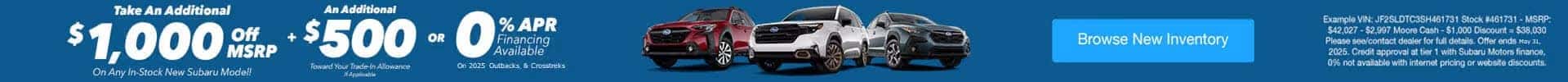 Subaru Deals At Moore