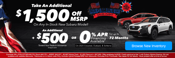 Subaru Deals At Moore