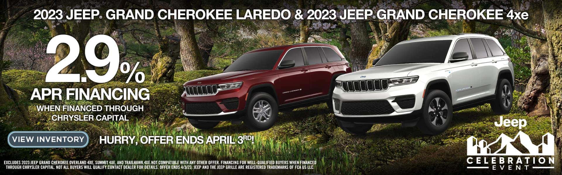 Jeep Grand Cherokee Laredo and Jeep Grand Cherokee 4xe