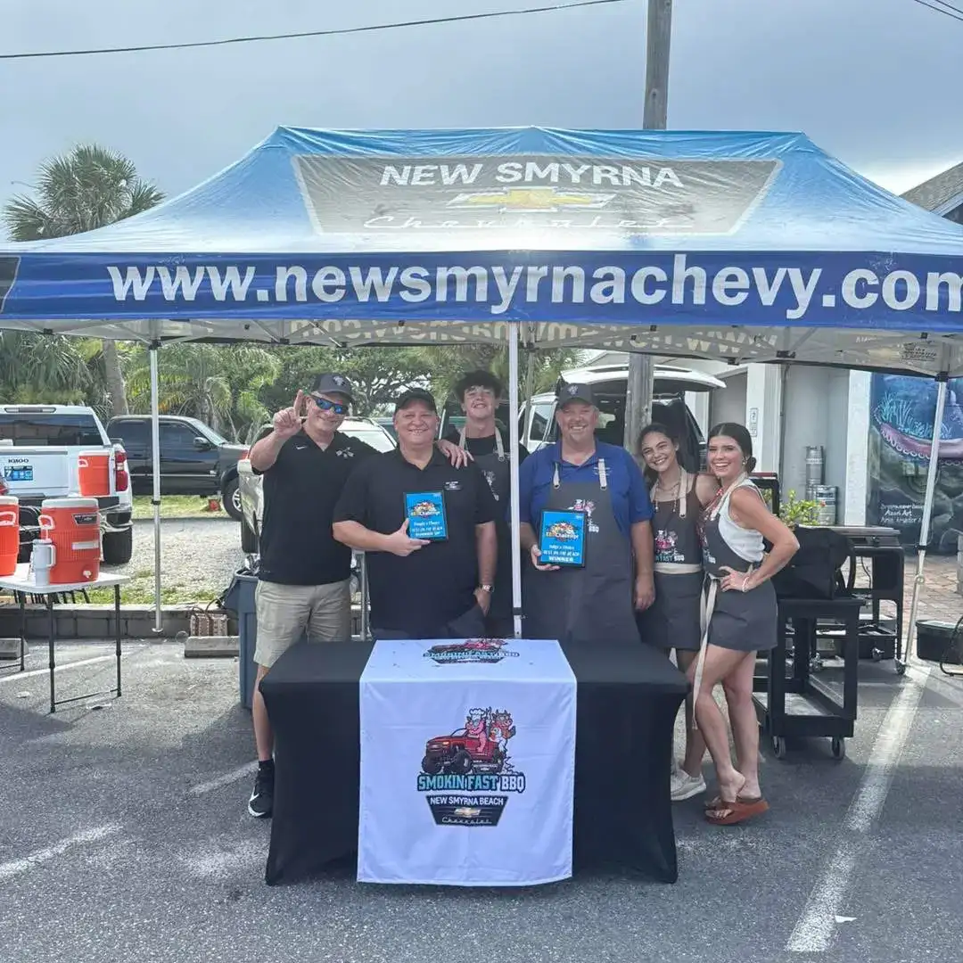 Smokin Fast BBQ team winner photo at BBQ competition