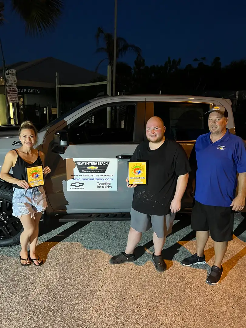 Seafood festival celebration on Flagler Avenue supported by New Smyrna Beach Chevrolet