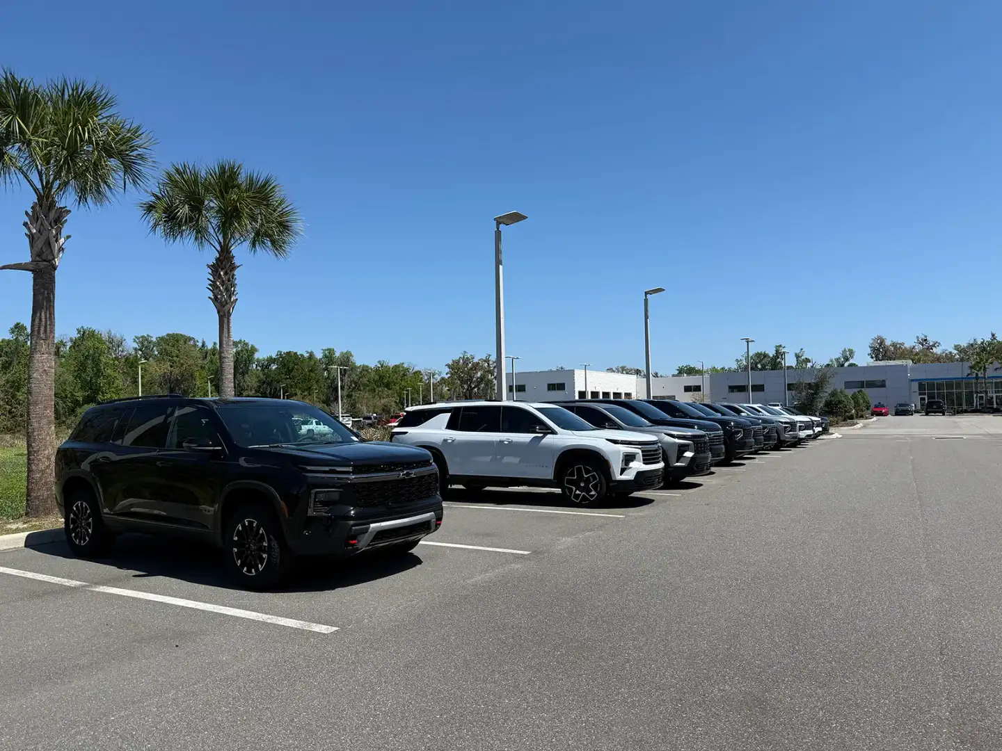 New and used Chevrolet SUVs available for comparison at a dealership in New Smyrna Beach Florida