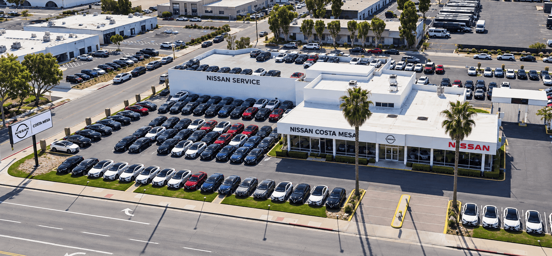 Nissan Costa Mesa serving Orange County