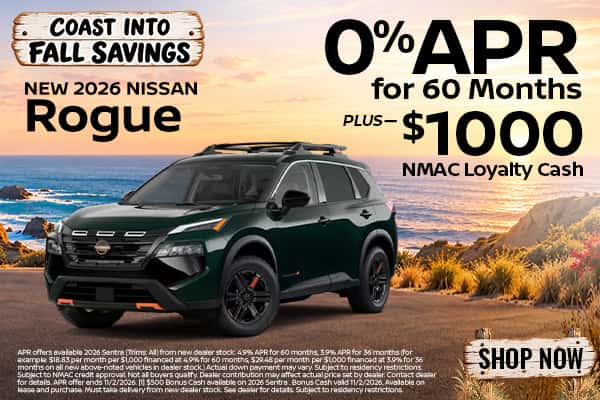 New 2026 Nissan Rogue 