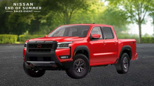 2026 Nissan Frontier PRO-4X lease bonus cash offer at Nissan of Doral
