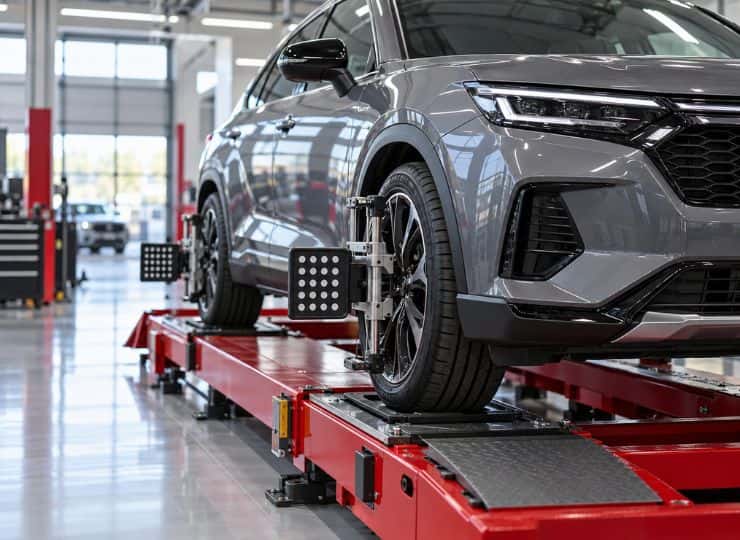 Servicio de rotación y balanceo de llantas en Nissan of Doral