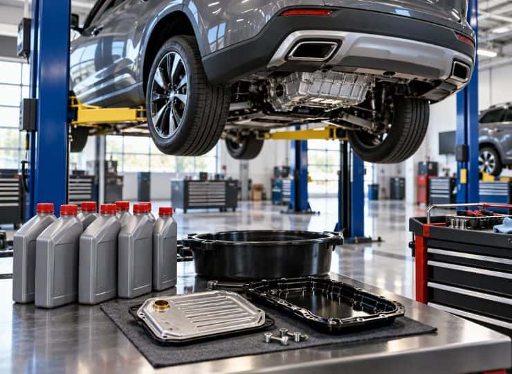 Servicio de CVT y transmisión en Nissan of Doral