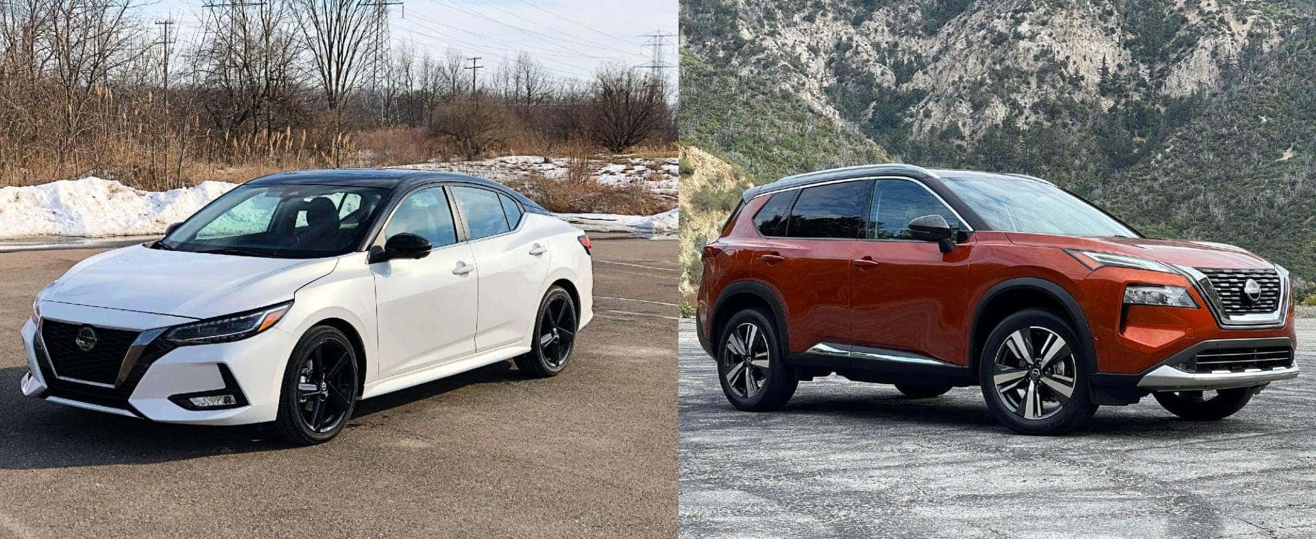 NISSAN SENTRA VS ROGUE