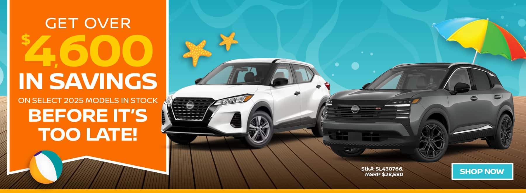 Select Remaining 2025 Models June Desktop Savings Slide