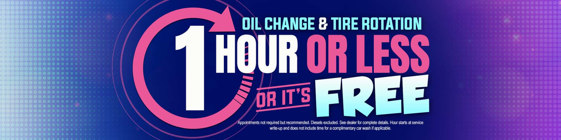 One Hour Oil Change