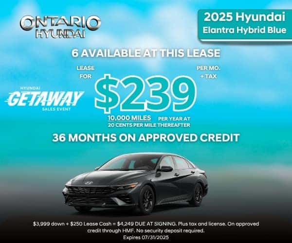 2025 Hyundai Elantra Hybrid Blue