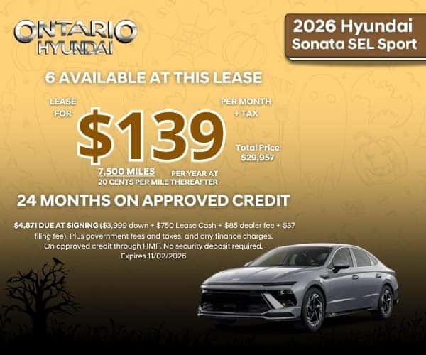 2026 Hyundai Sonata SEL Sport