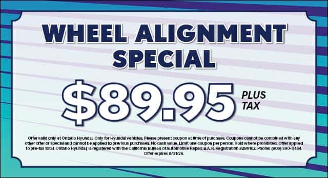Wheel Alignment Service Special