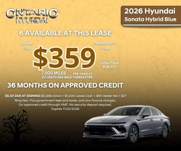 2026 Hyundai Sonata Hybrid Blue