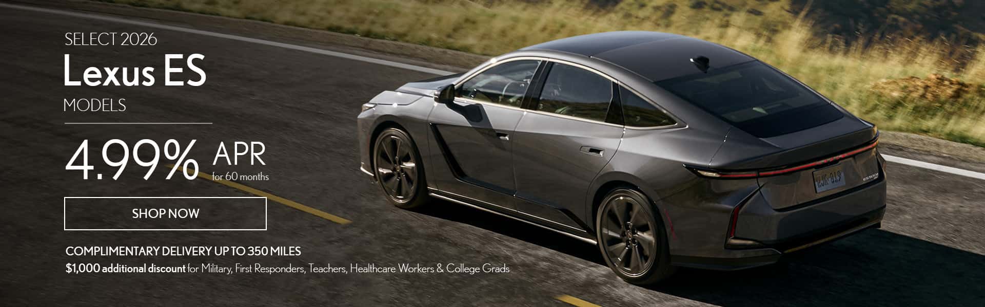 2026 Lexus ES