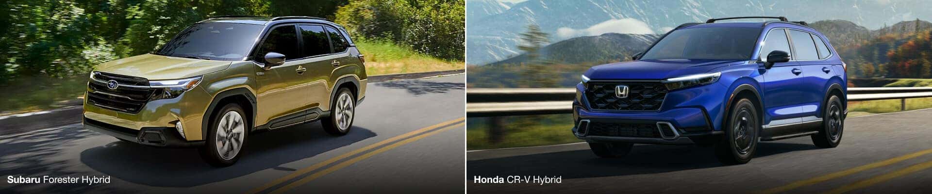 2025 Subaru Forester Hybrid Vs. 2025 Honda CR-V Hybrid