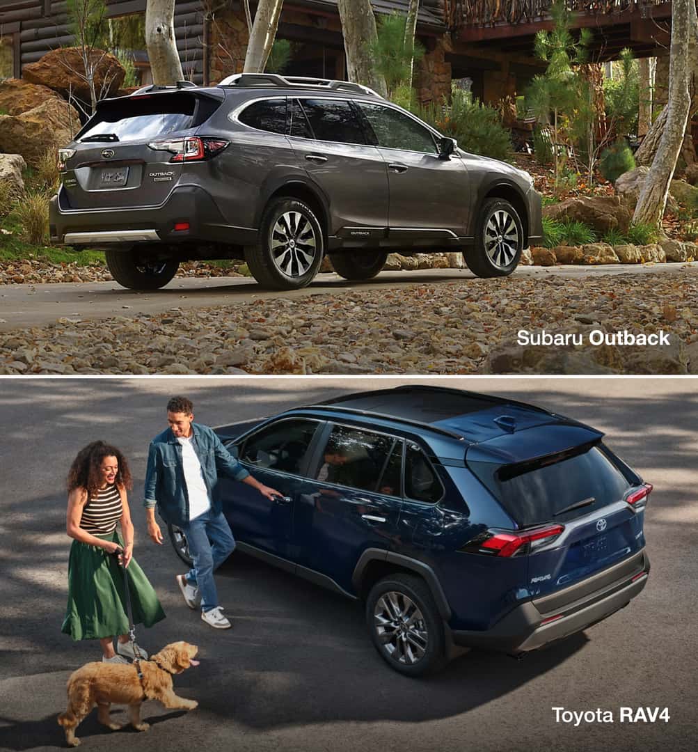 2025 Subaru Outback vs. 2025 Toyota RAV4 Fuel Economy