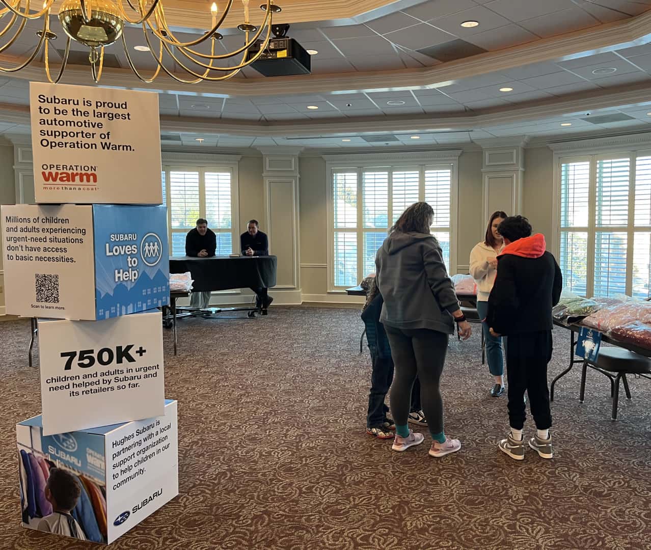 Hughes Subaru Loves To Help Event
