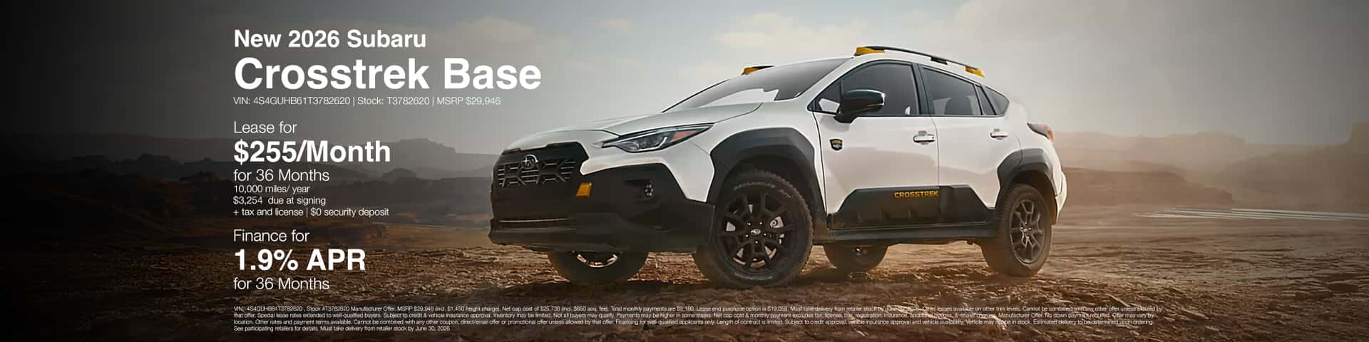 New 2026 Crosstrek
