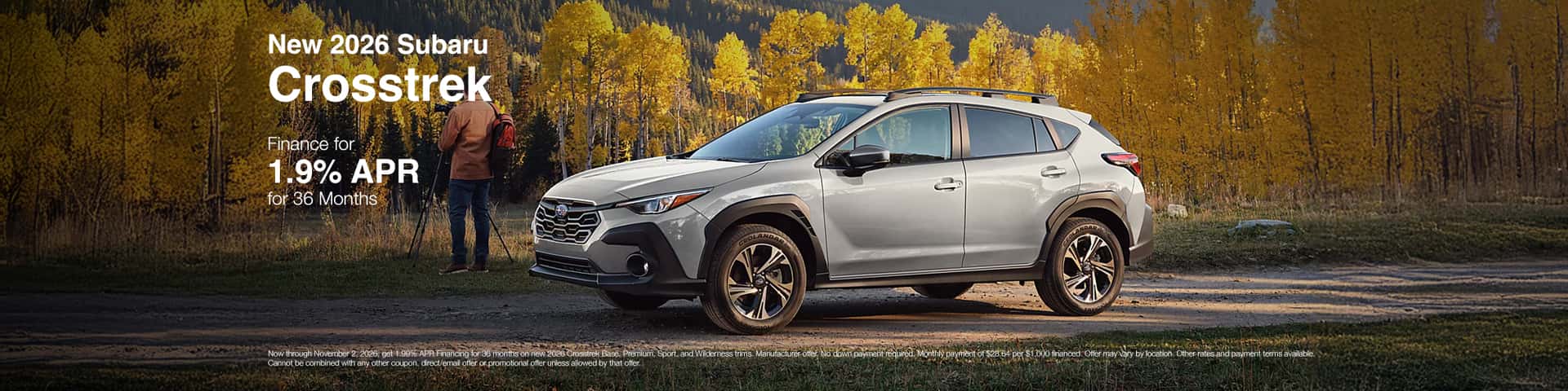 New 2026 Crosstrek