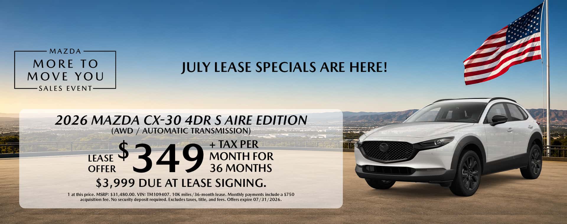 CX-30 Offer