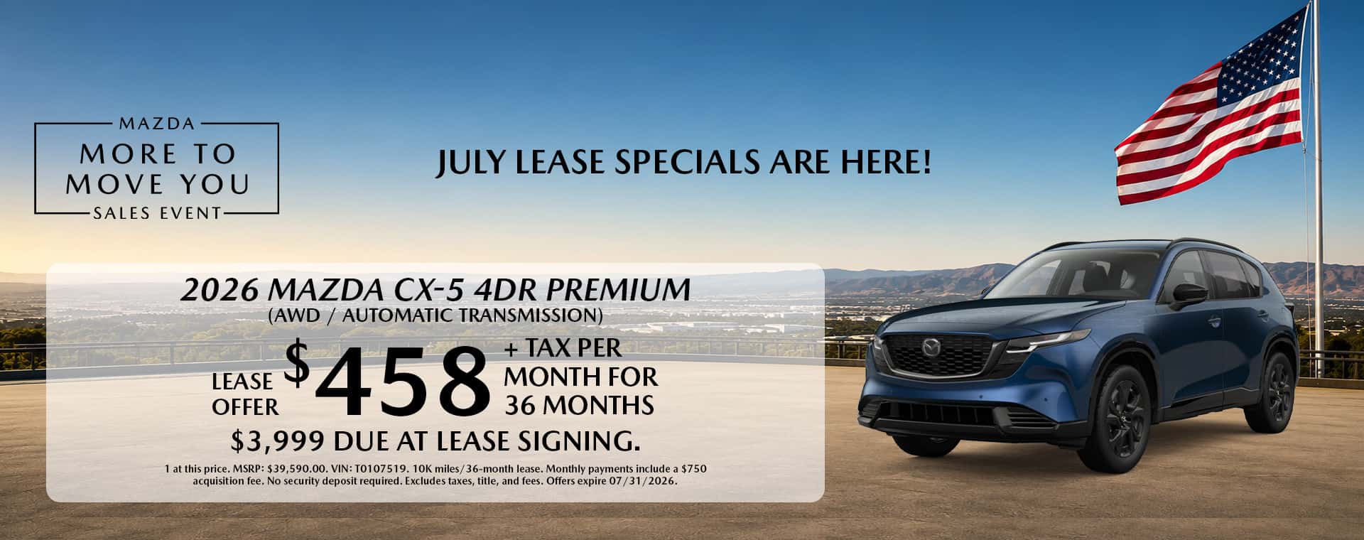 CX-5 Offer