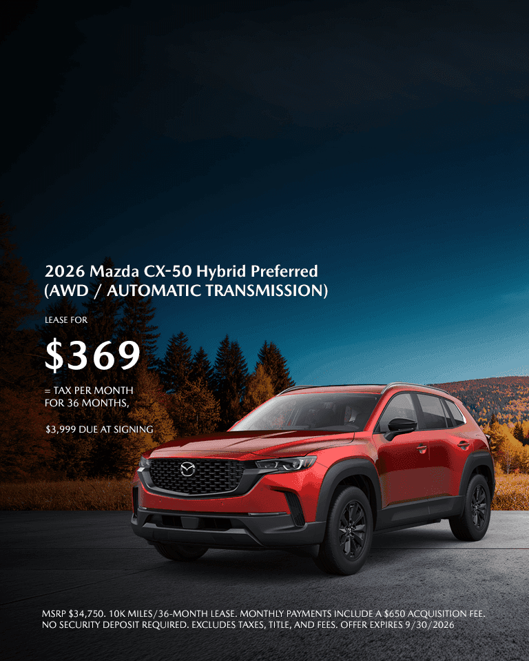  2026 MAZDA CX-50 HYBRID PREFERRED (AWD/Automatic Transmission)
