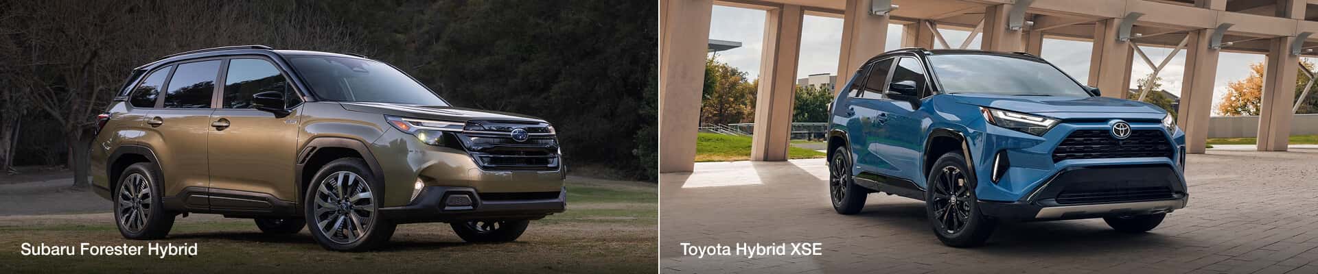 2025 Subaru Forester Hybrid Vs. Toyota RAV4 Hybrid