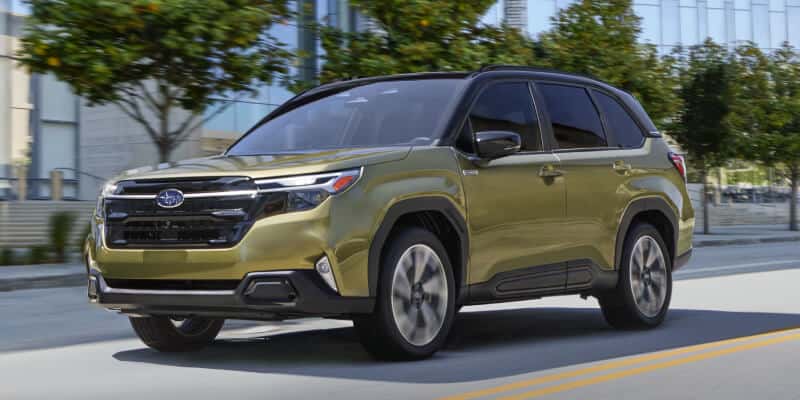 2025 Subaru Forester Hybrid Vs. Toyota RAV4 Hybrid